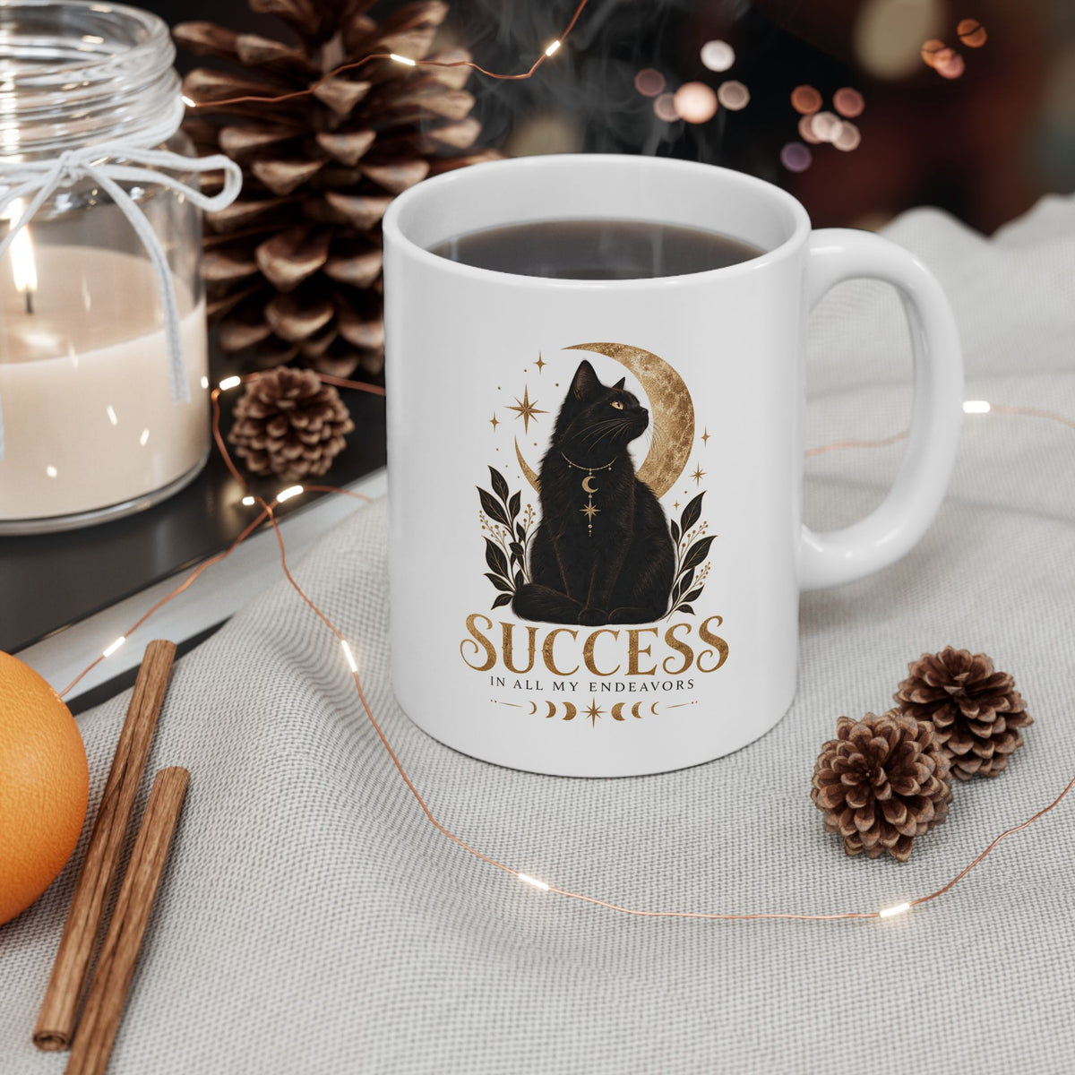 Success in All My Endeavors Mug | Essences of Embers Intention Collection