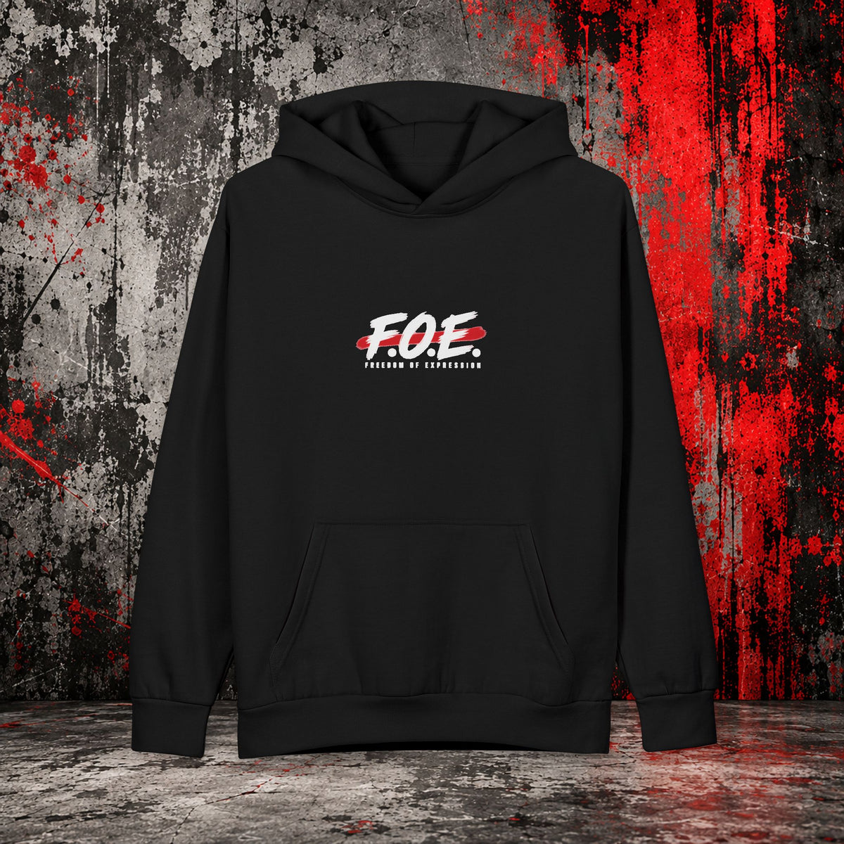 F.O.E. Freedom of Expression Oversized Unisex Streetwear Hoodie