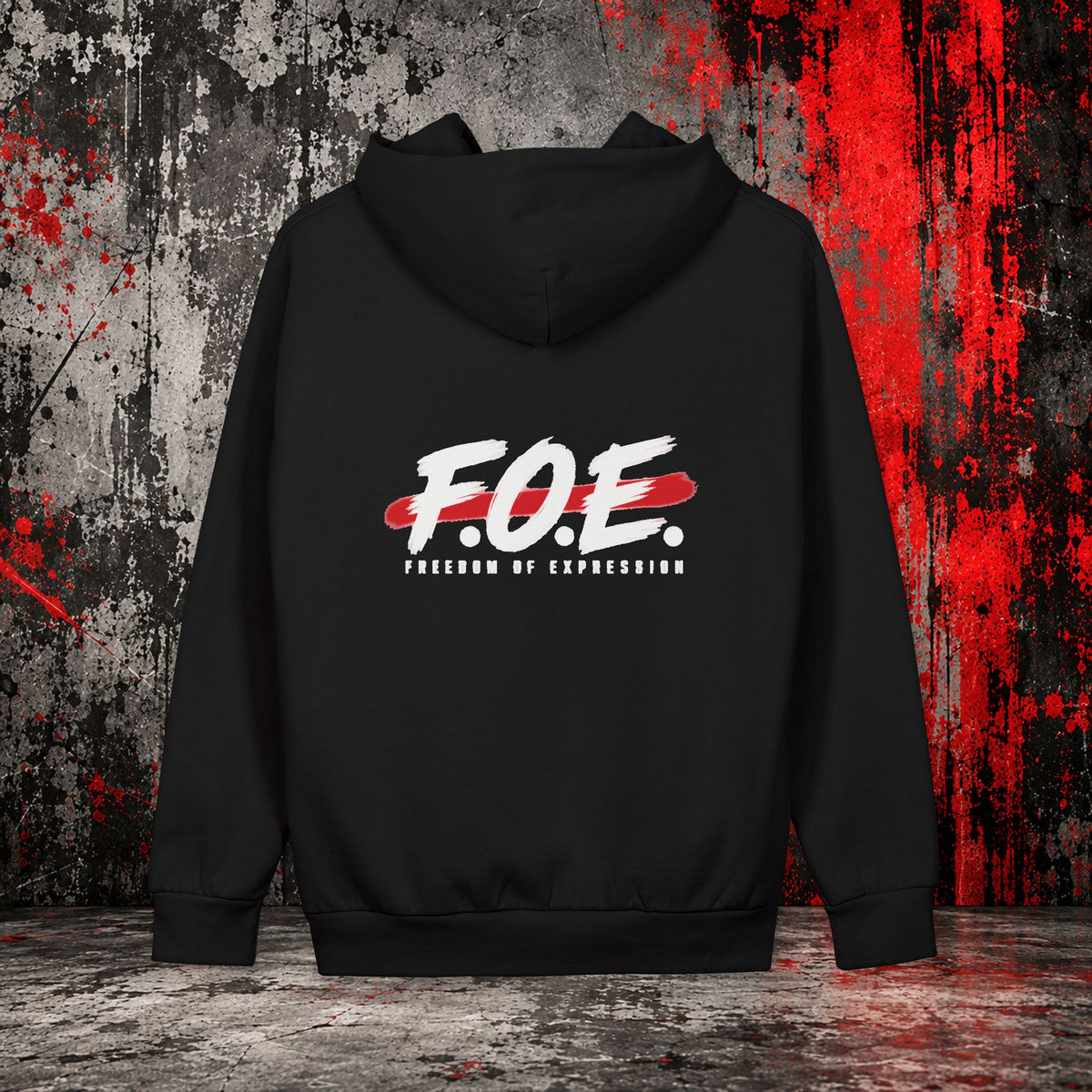 F.O.E. Freedom of Expression Oversized Unisex Streetwear Hoodie