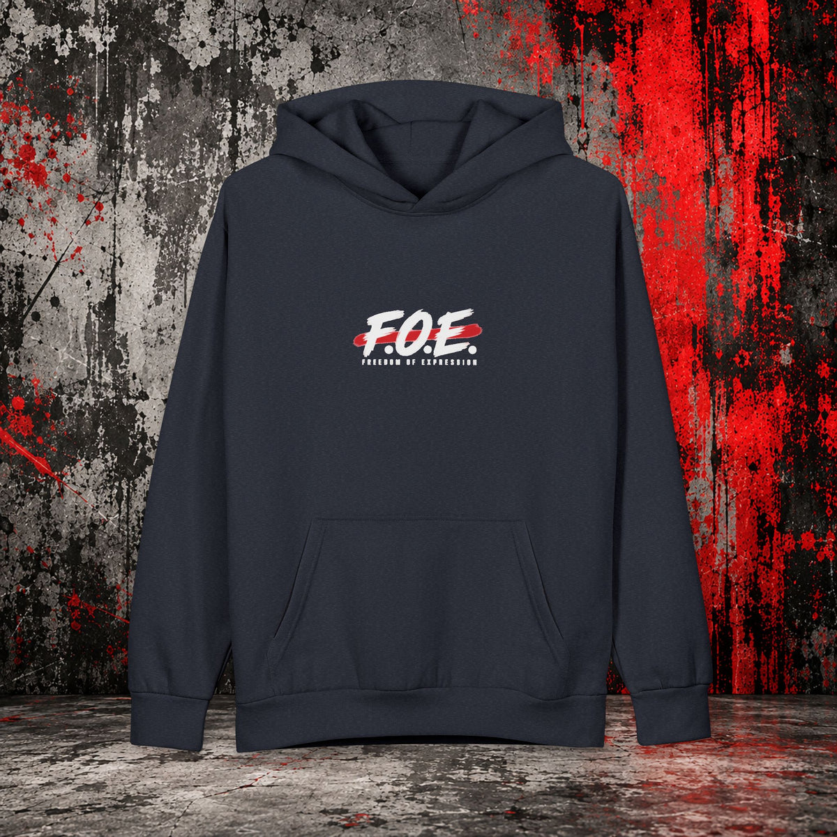 F.O.E. Freedom of Expression Oversized Unisex Streetwear Hoodie